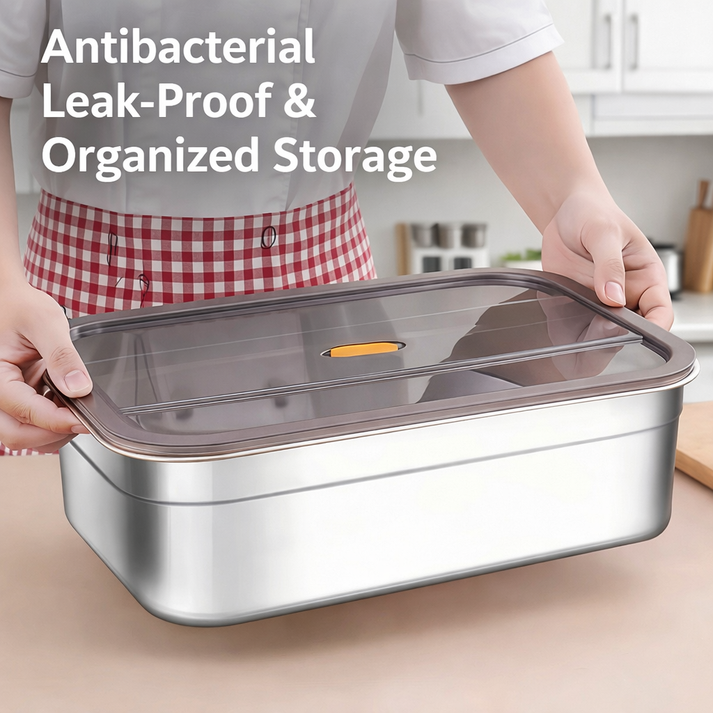 Stainless Steel Food Storage Container