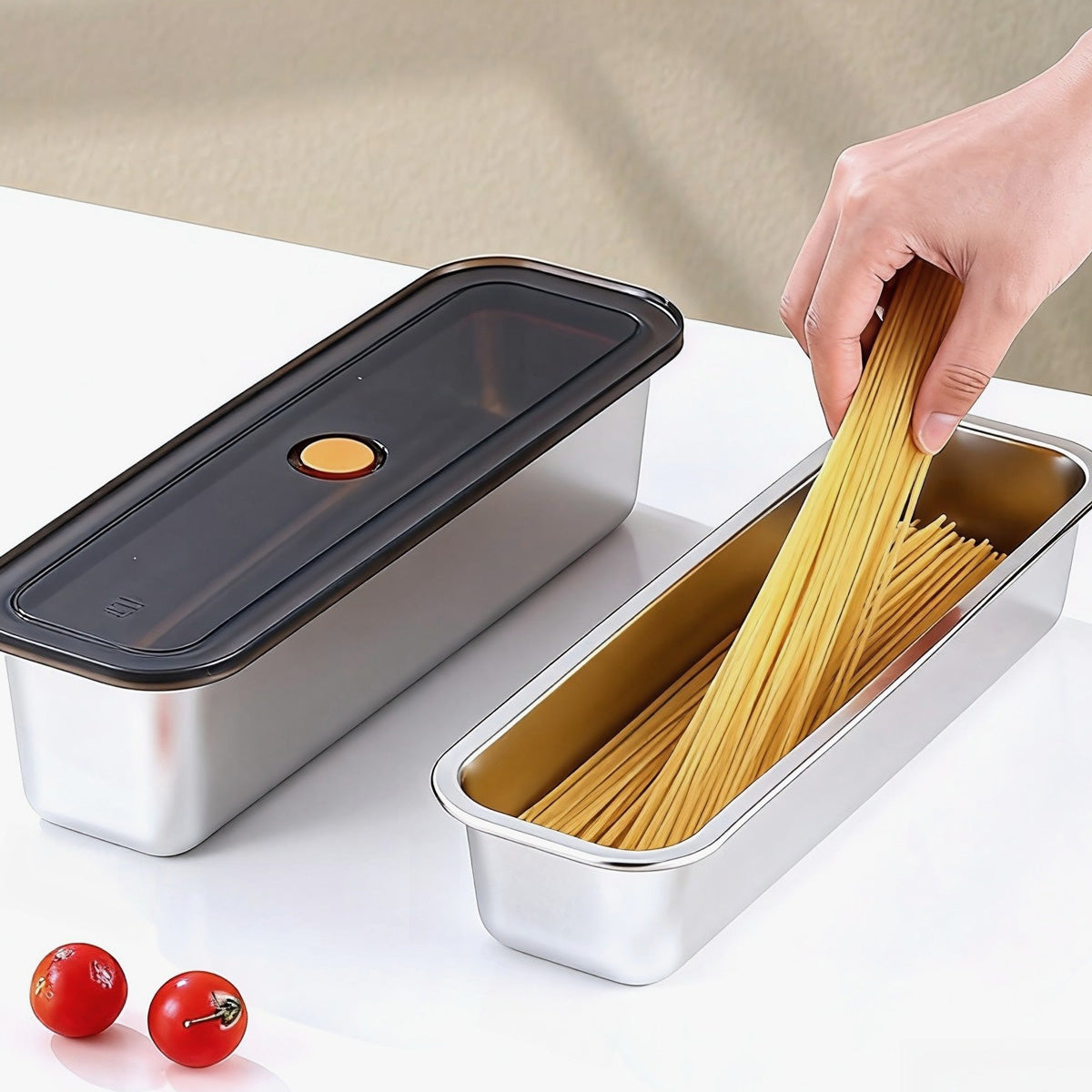 Stainless Steel Crisper Rectangular