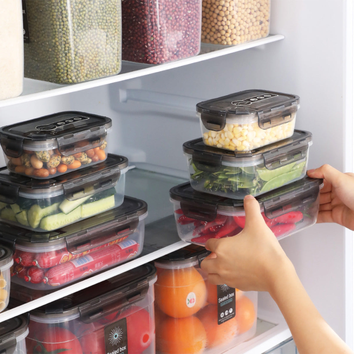 Food Crisper Box Plastic