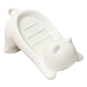 Draining soap box household hand washing basin imitation ceramic soap box bathroom soap drain shelf